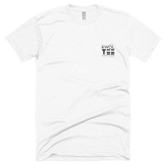 Kwoltee Streetwear square logo white ss t-shirt