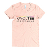 Kwoltee Streetwear logo light colored women's ss soft t-shirt