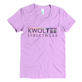 Kwoltee Streetwear logo light colored women's ss soft t-shirt