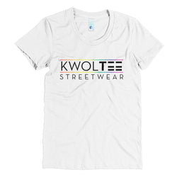 Kwoltee Streetwear logo light colored women's ss soft t-shirt