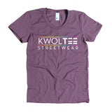 Kwoltee Streetwear logo colored women's ss soft t-shirt