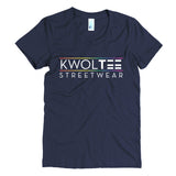 Kwoltee Streetwear logo colored women's ss soft t-shirt