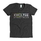 Kwoltee Streetwear logo colored women's ss soft t-shirt
