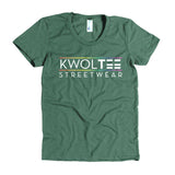Kwoltee Streetwear logo colored women's ss soft t-shirt