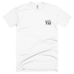 Kwoltee Streetwear square logo white ss t-shirt