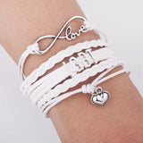 Leather LGBT Bracelet
