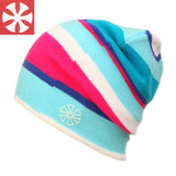 Uni-Sex Rainbow Stripes Knitted Beanie