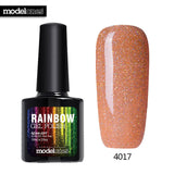 Modelones 10ML Rainbow Glitter Nail Gel