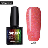 Modelones 10ML Rainbow Glitter Nail Gel