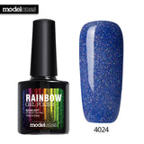 Modelones 10ML Rainbow Glitter Nail Gel